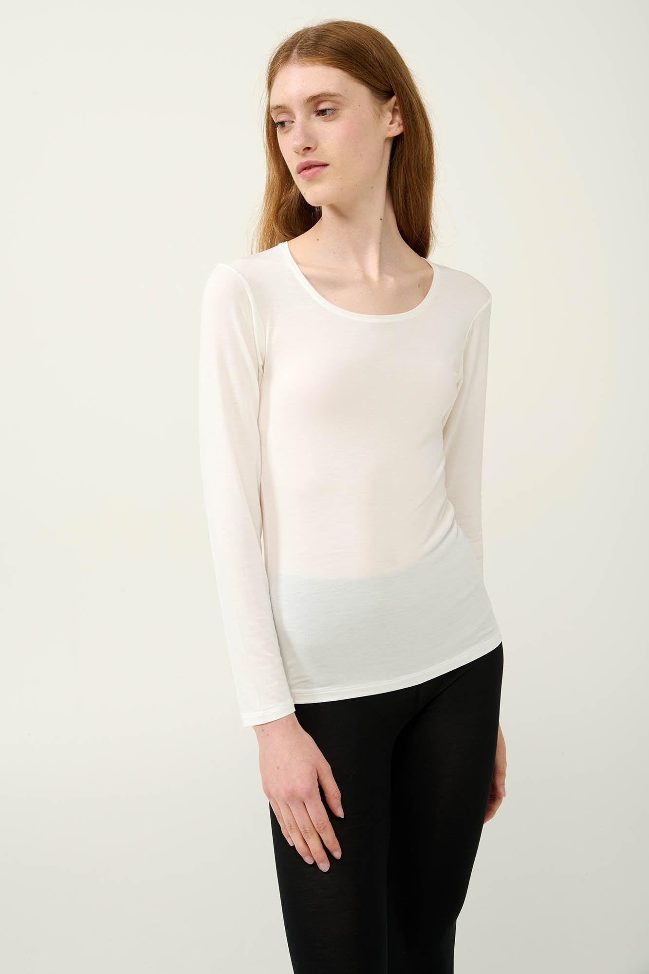 ΓΥΝΑΙΚΕΙΟ MICROMODAL ΦΑΝΕΛΑΚΙ ΜΕ ΜΑΚΡΥ ΜΑΝΙΚΙ