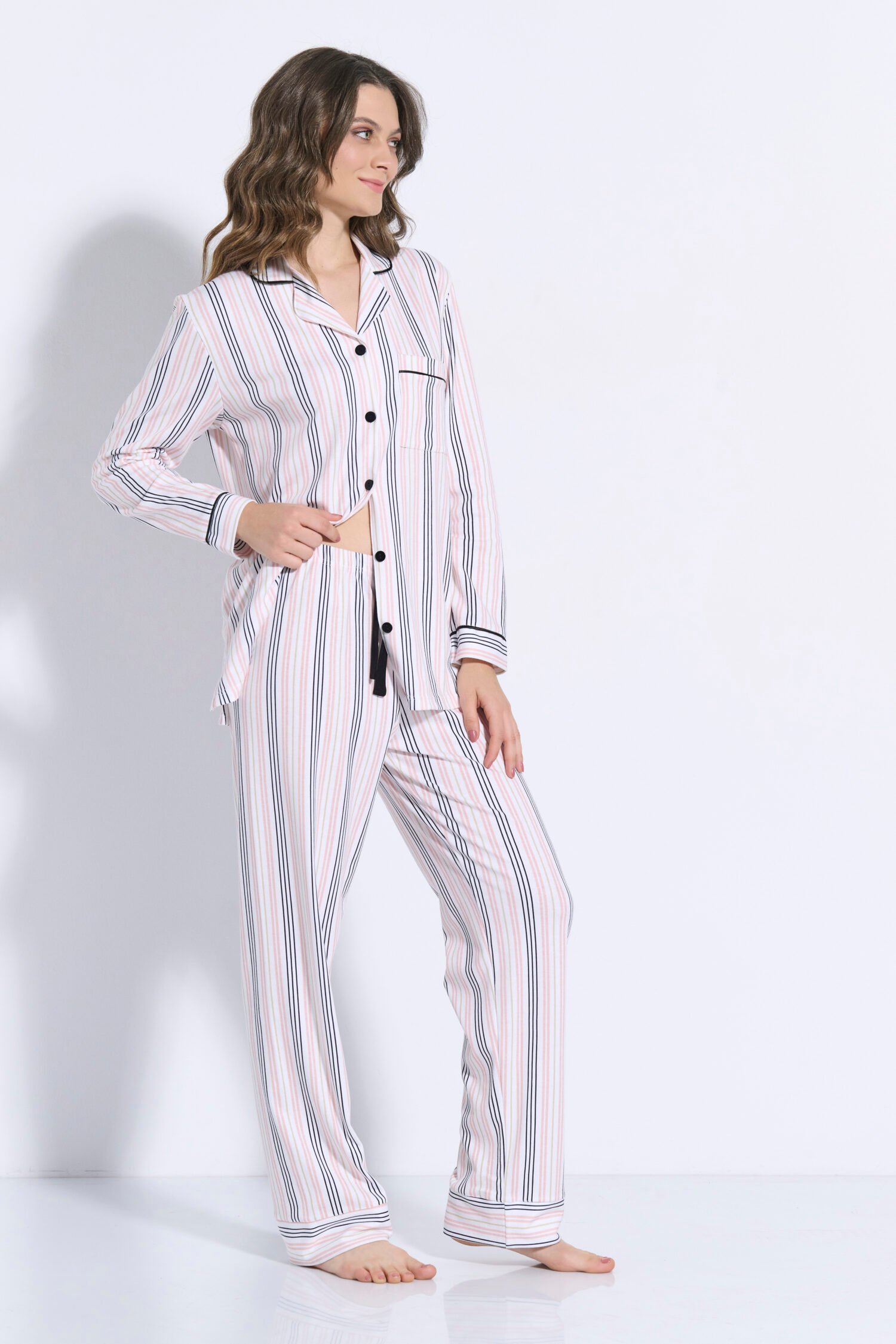 ΠΥΤΖΑΜΑ ΒΑΜΒΑΚΕΡΗ ΚΟΥΜΠΩΤΗ ΜΕ ΡΙΓΑ