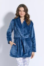 ΡΟΜΠΑ ΣΤΑΥΡΩΤΗ FLEECE ΣΕ ΧΡΩΜΑ ΡΑΦ