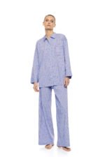 ΠΙΤΖΑΜΑ ΧΕΙΜΕΡΙΝΗ 100% ΒΑΜΒΑΚΙ ΠΟΠΛΙΝΑ PINKLABEL
