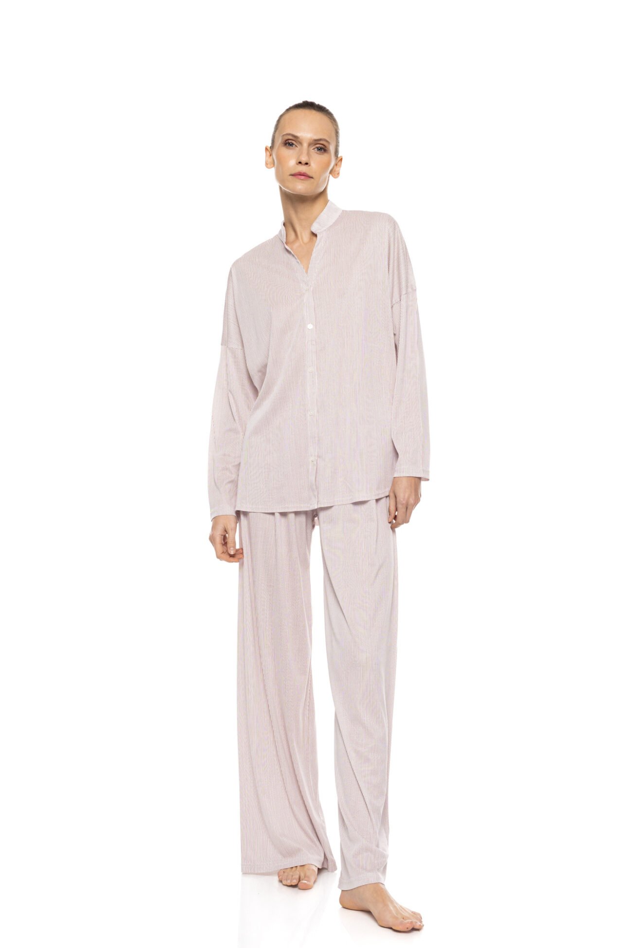 ΠΙΤΖΑΜΑ ΓΥΝΑΙΚΕΙΑ 100% ΒΑΜΒΑΚΙ ΚΟΥΜΠΩΤΗ PINKLABEL