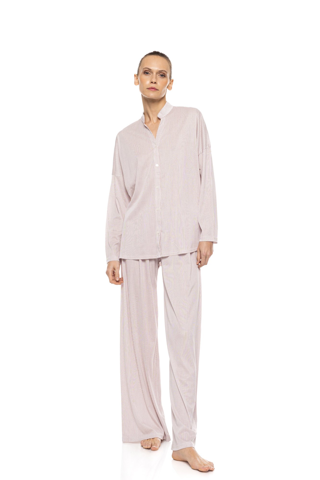 ΠΙΤΖΑΜΑ ΓΥΝΑΙΚΕΙΑ 100% ΒΑΜΒΑΚΙ ΚΟΥΜΠΩΤΗ PINKLABEL