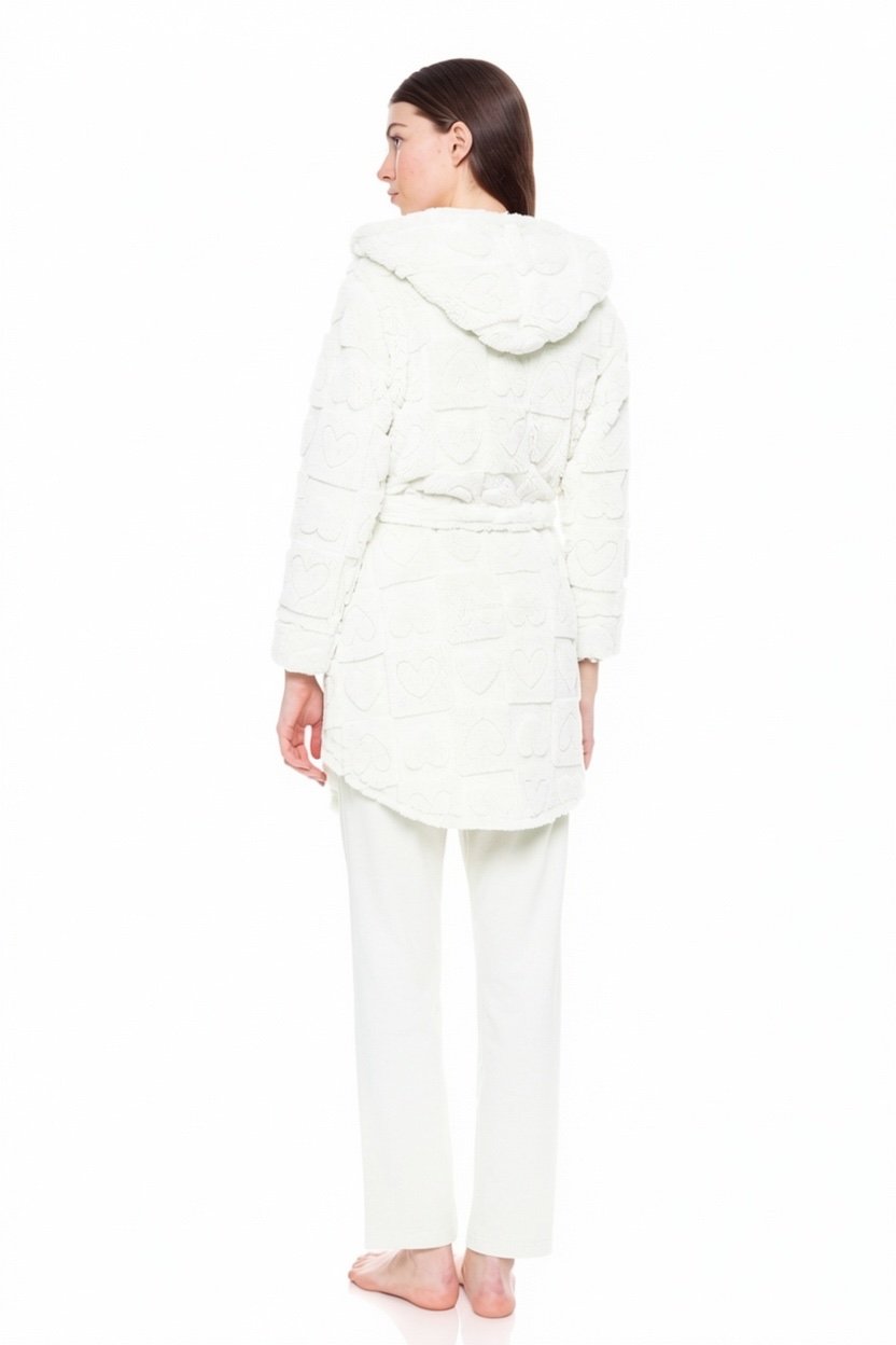 ΡΟΜΠΑ ΚΟΝΤΗ FLEECE PINK LABEL ΛΕΥΚΗ