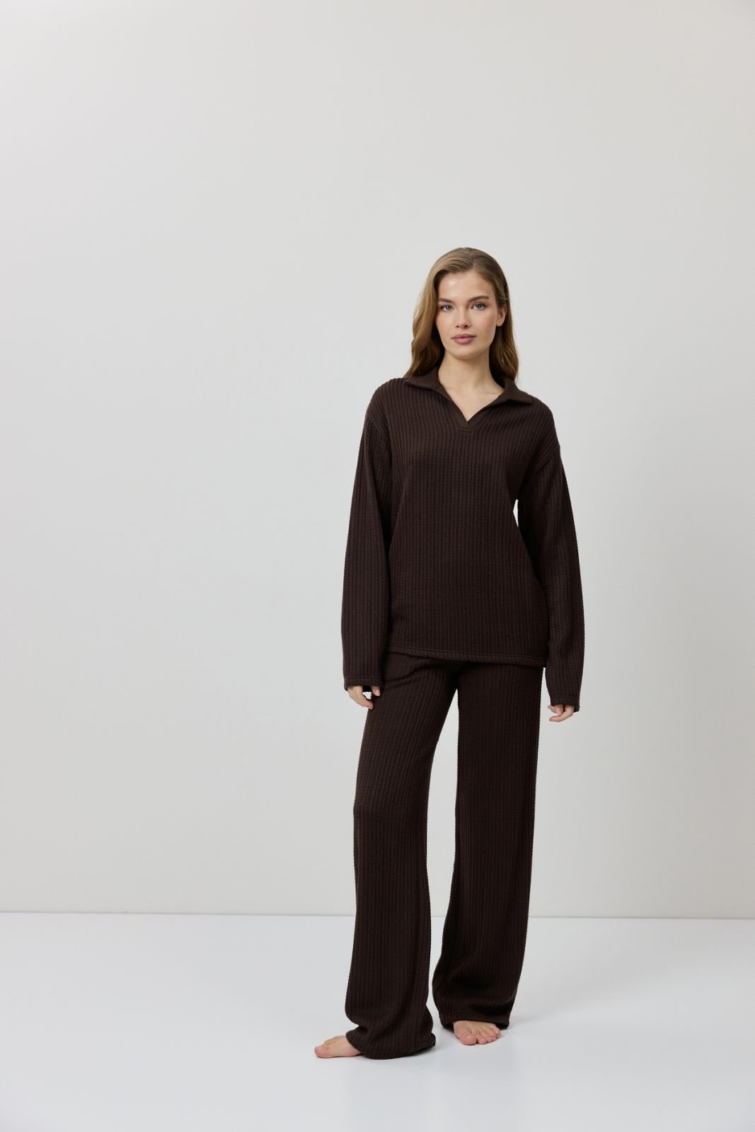 ΦΟΡΜΑ HOMEWEAR ΚΑΦΕ ΧΡΩΜΑ ARUELLE