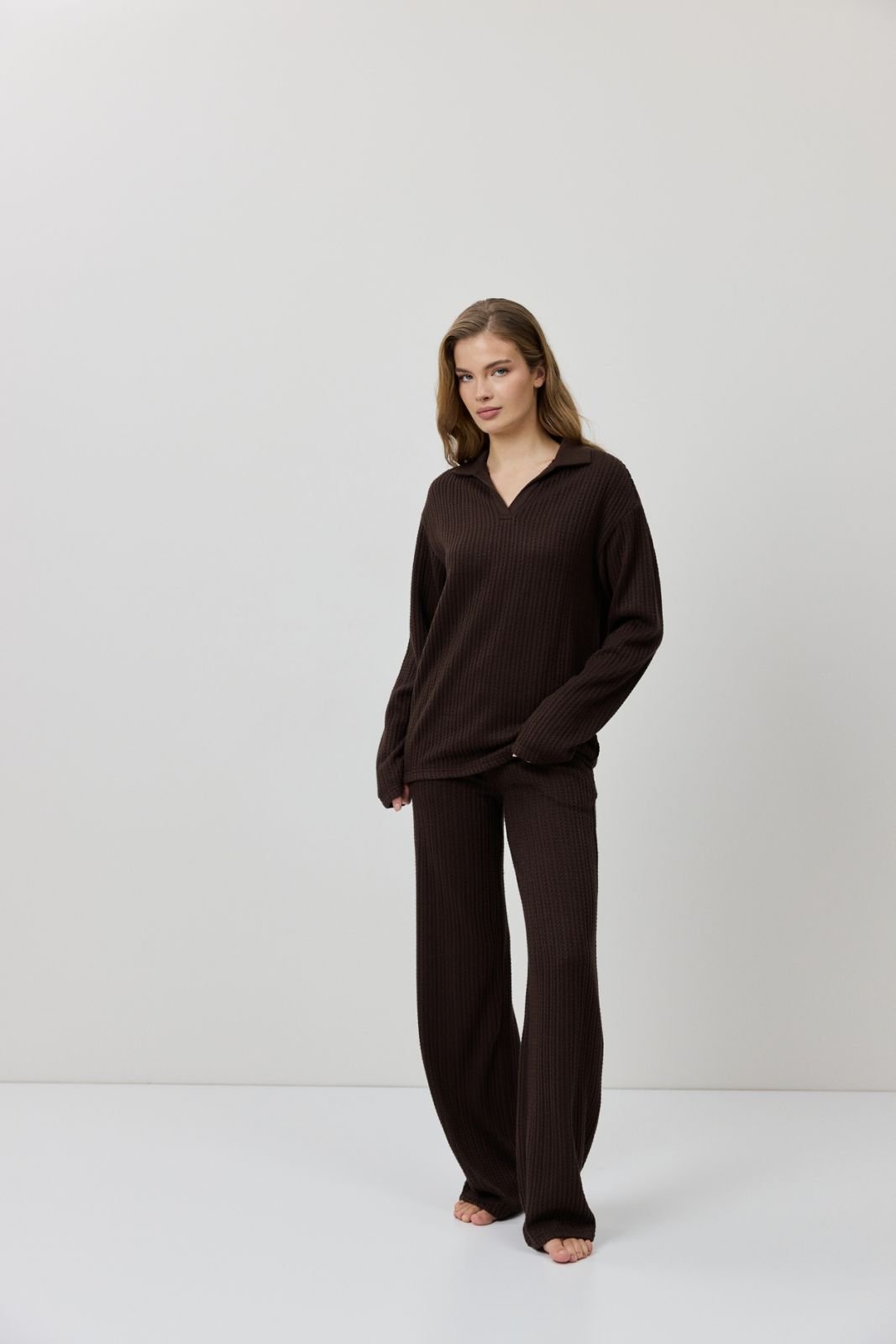 ΦΟΡΜΑ HOMEWEAR ΚΑΦΕ ΧΡΩΜΑ ARUELLE