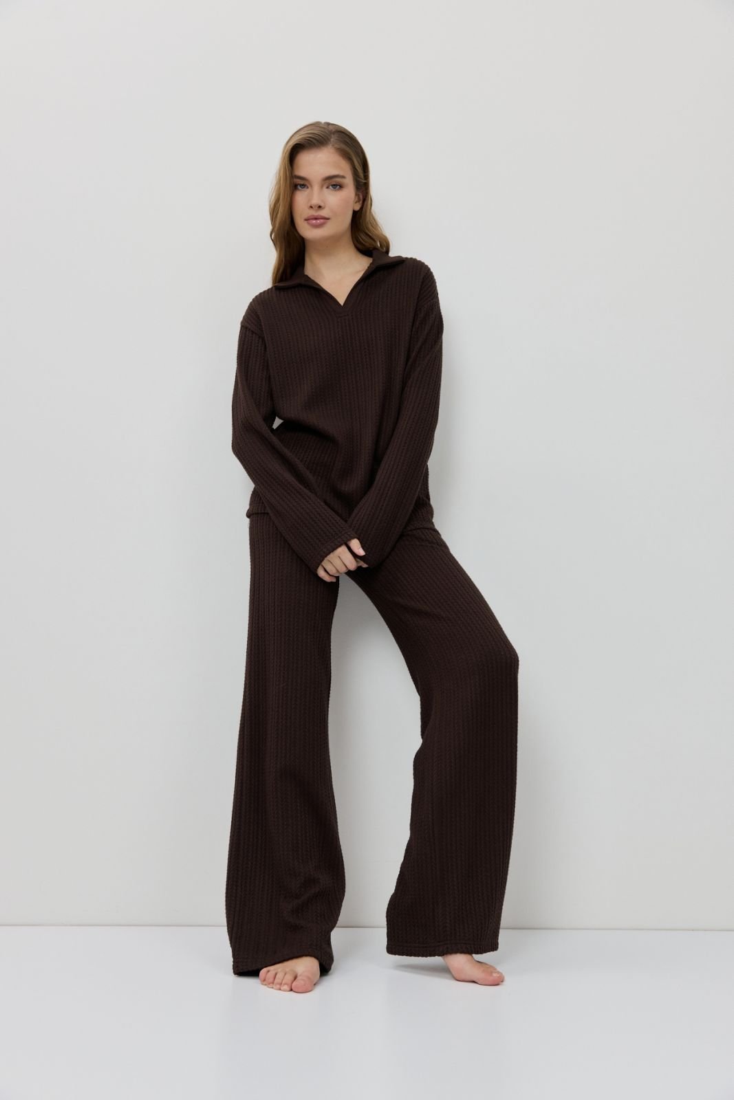 ΦΟΡΜΑ HOMEWEAR ΚΑΦΕ ΧΡΩΜΑ ARUELLE