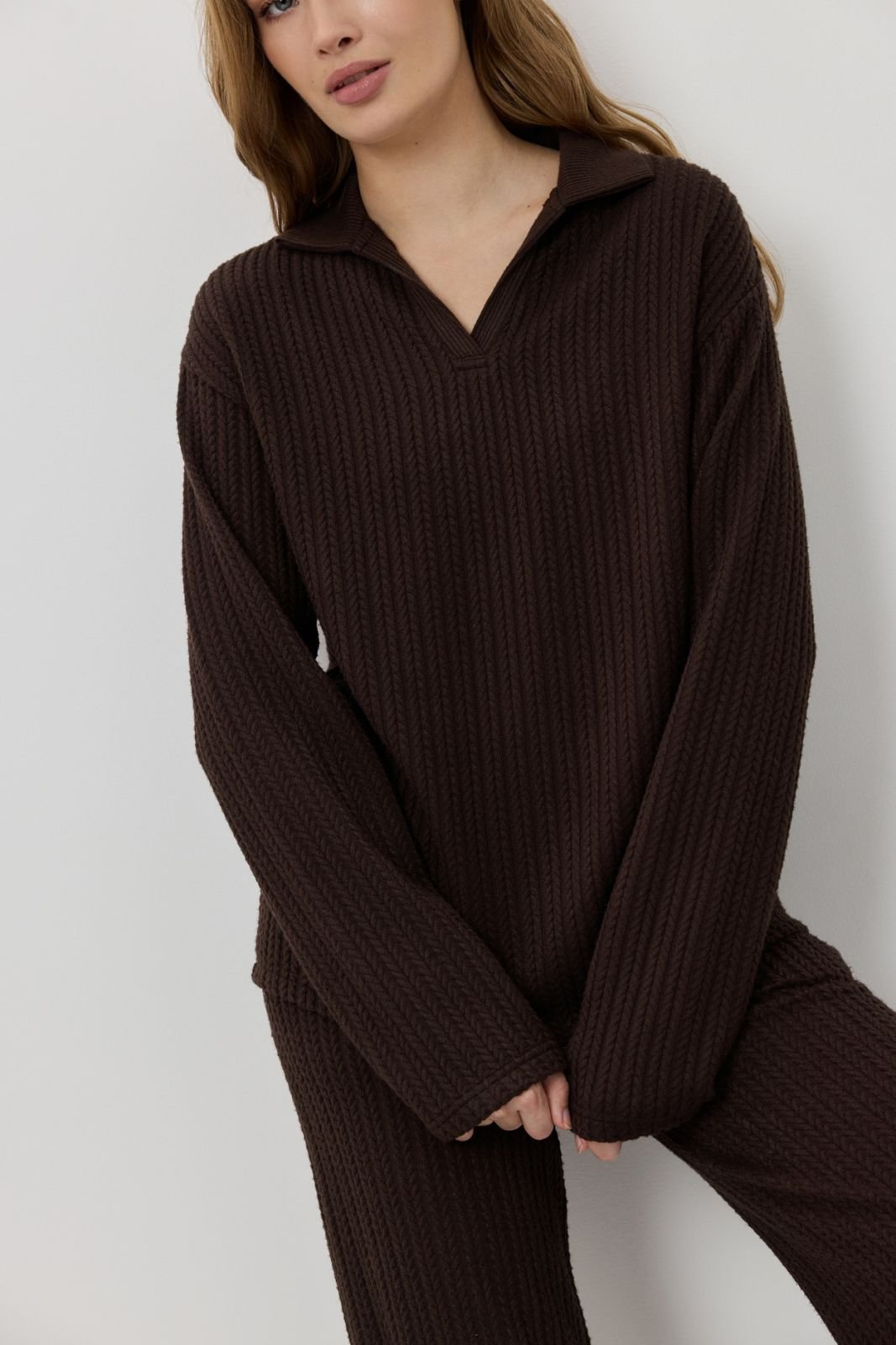 ΦΟΡΜΑ HOMEWEAR ΚΑΦΕ ΧΡΩΜΑ ARUELLE